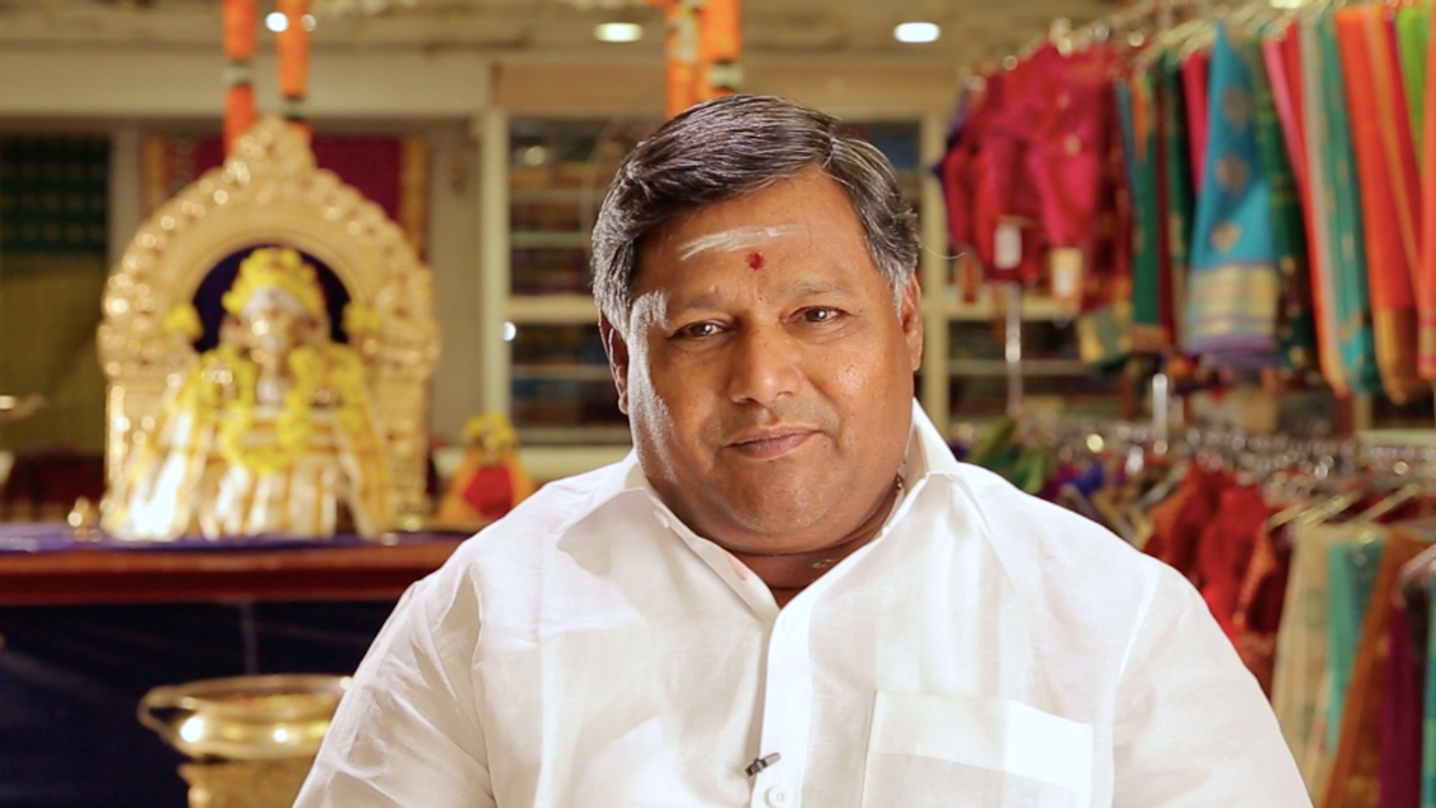 Manoharan, Founder, Kancheepuram S.M Silks